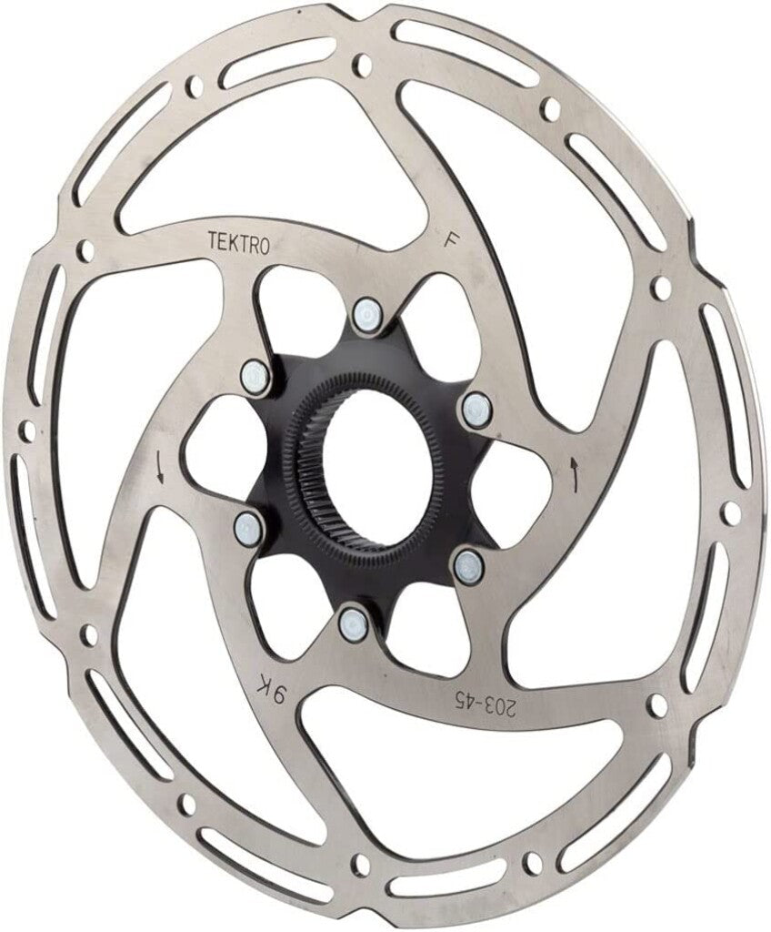 KT TR203-45 Brake Disc Rotor Ø203mm 2,3 mm Centerlock Silver