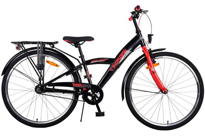 Volare Thombike Children's Bike Boys 26 pouces Black Red 3 Gears