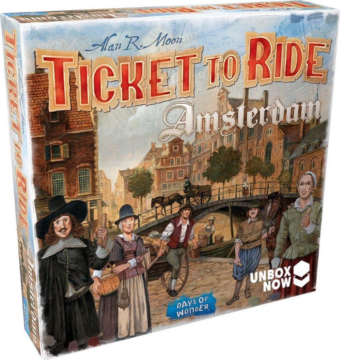 Ticket Asmodee pour monter Amsterdam