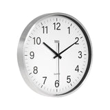 Teesa wall clock ø30cm silver