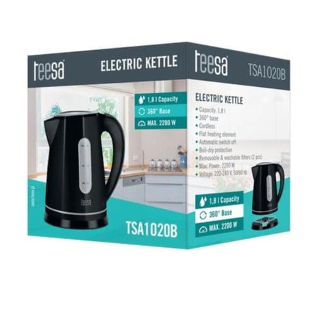 Czajnik bezprzewodowy Teesa 1,8l czarny