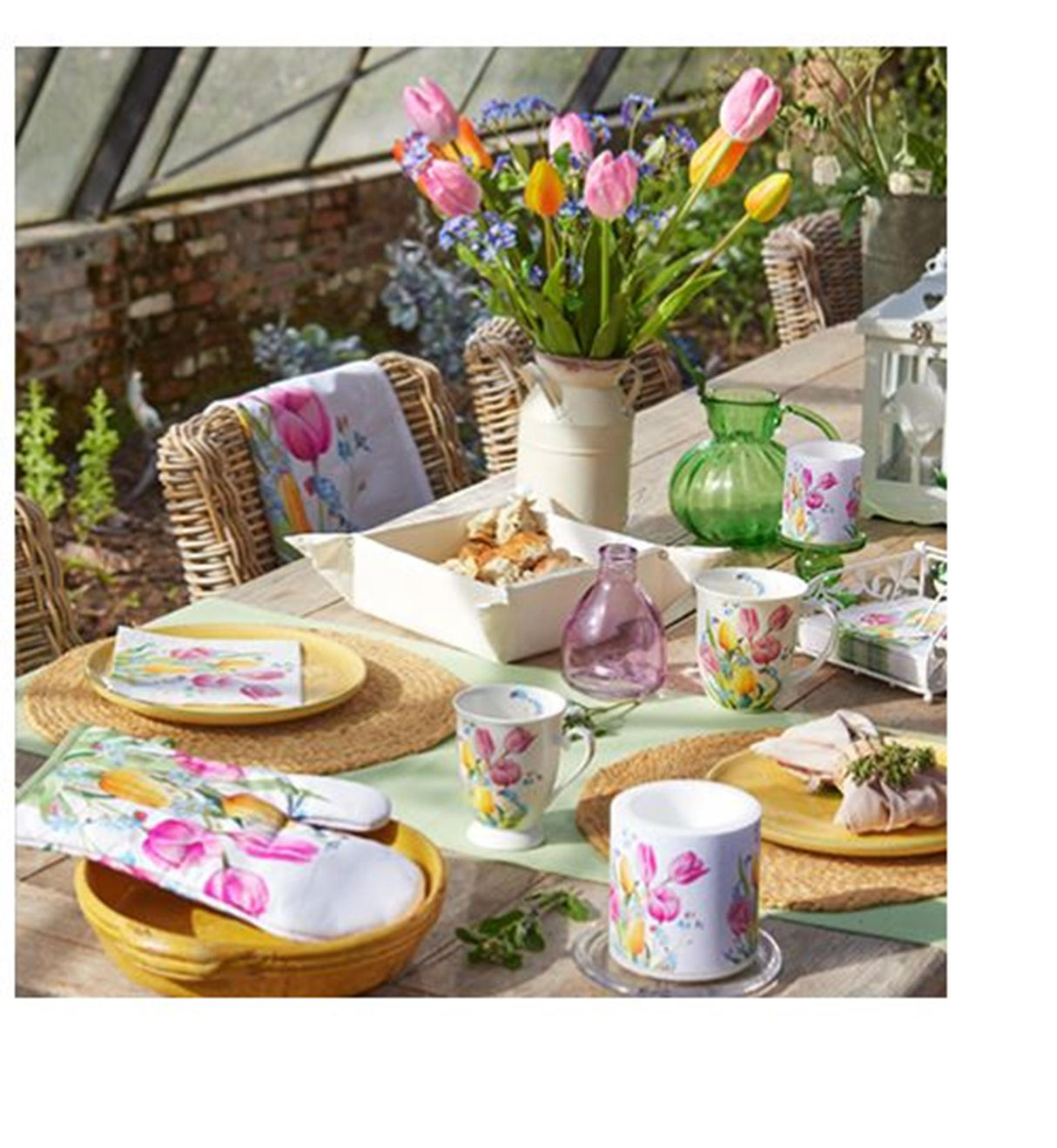 Ambiente potholder tulips bouquet
