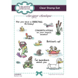 Creative Expressions • Designer Boutique Clear Stamp Set Bottoms Up