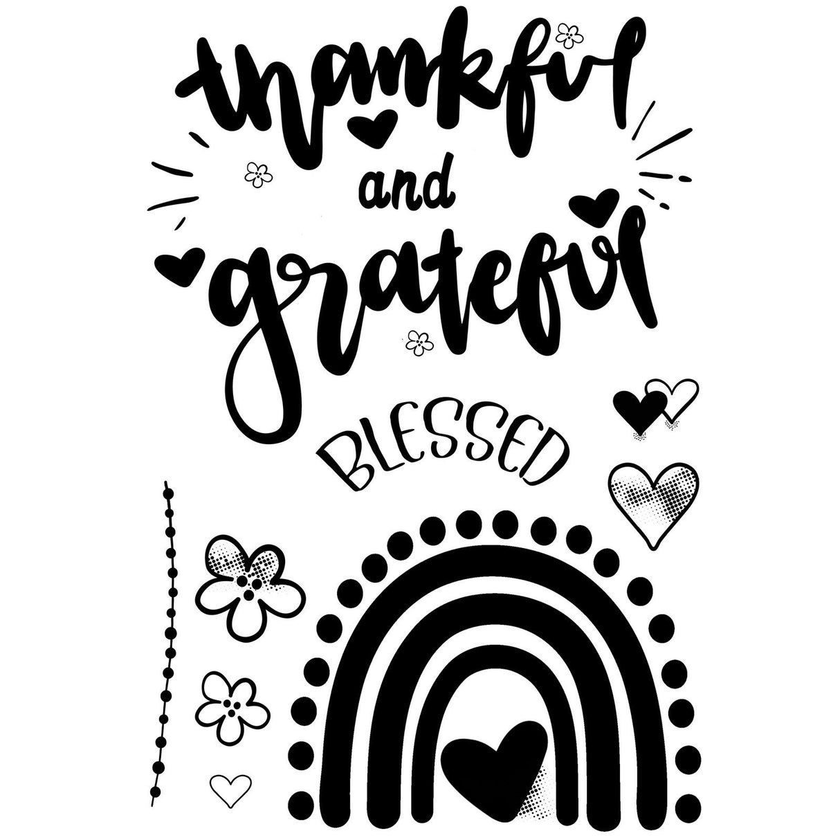 Creative Expressions • Designer Boutique Clear Stamps Thankful