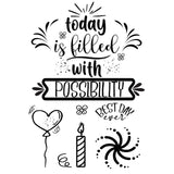 Creative expressions • designer boutique clear stamps possibility