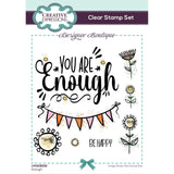 Creative Expressions • designer boutique clear stamps enough