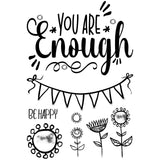 Creative Expressions • designer boutique clear stamps enough