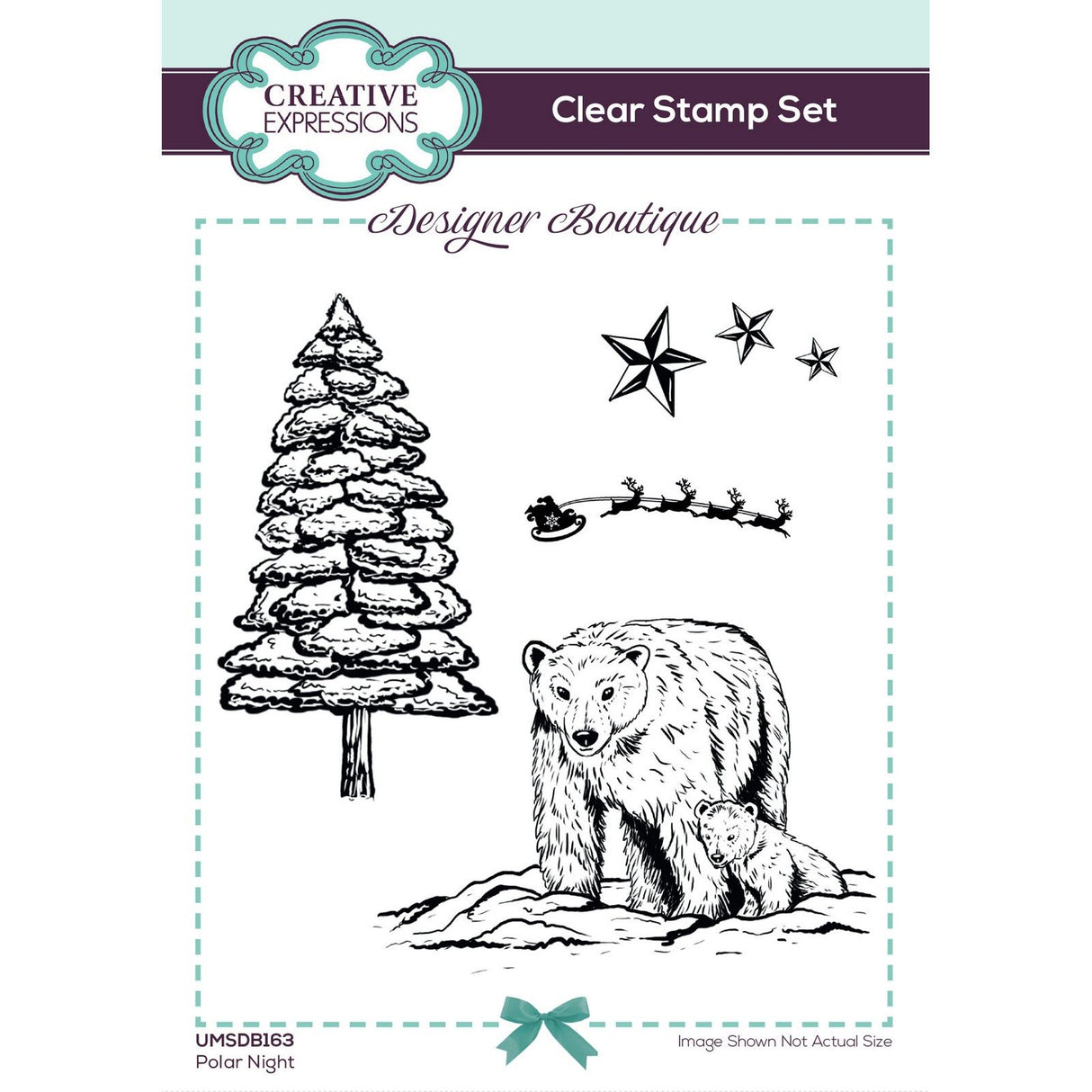 Creative expressions • designer boutique clear stamps polar night