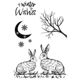 Creative Expressions • Designer Boutique Clear Stamps Moonlit Hares