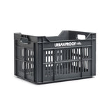 Bicycle crate Recycled 30 liter polypropylene ash gray