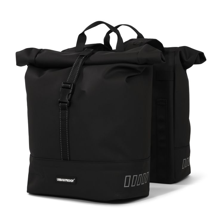 Urbanproof urbanproof Rolltop dubbel cykelväska 38 liter svart