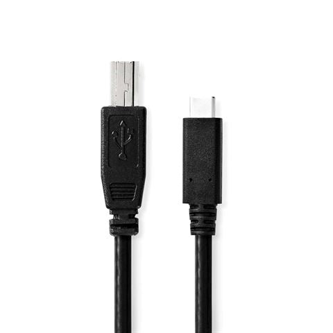 Benel USB kabel 2M USB-C do USB-B