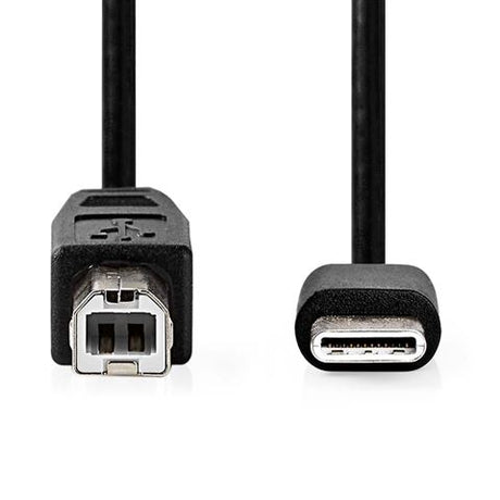 Benel USB Kabel 2m USB-C naar USB-B