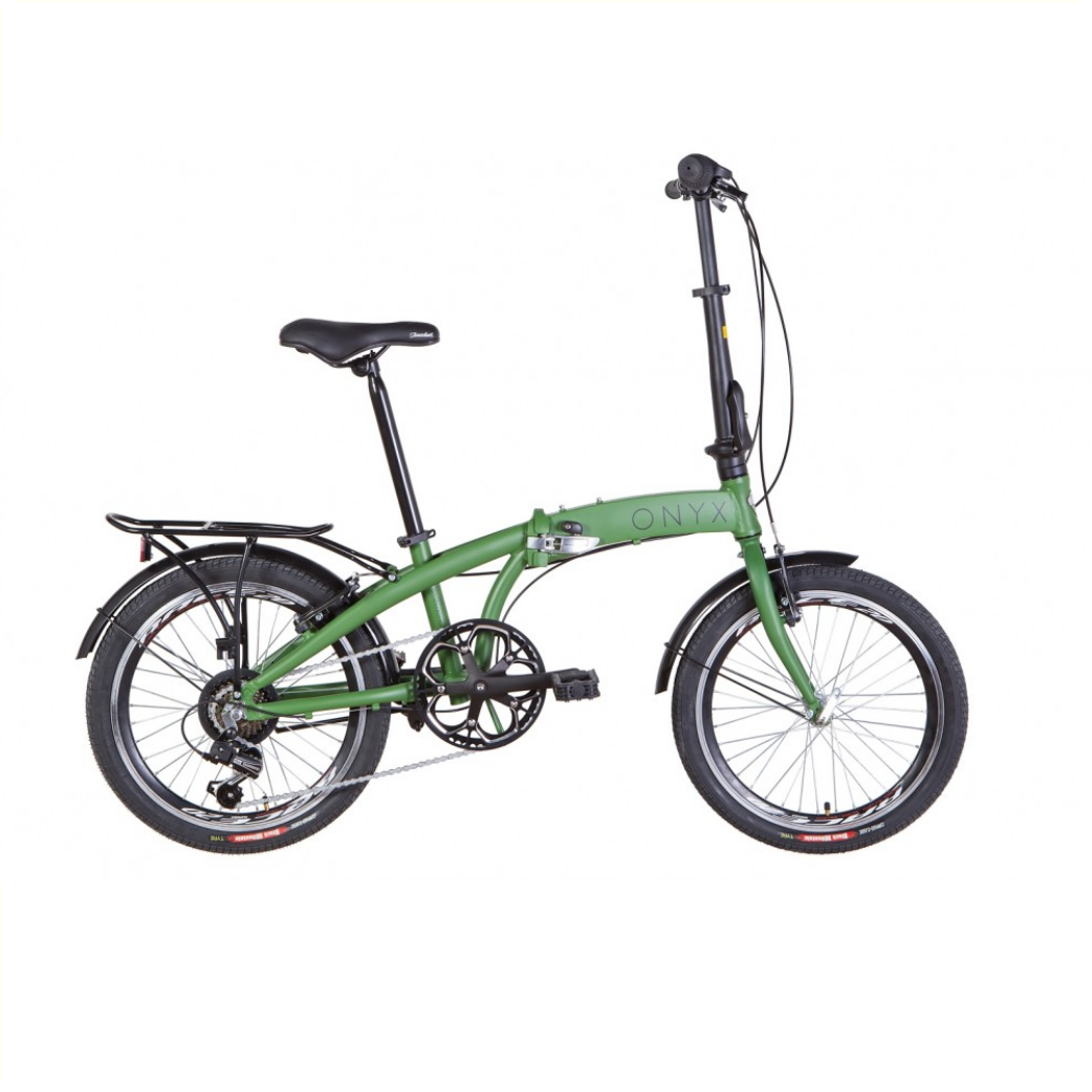 Shimano 20 folding bike Khaki Mat 7 speed