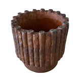 Ptmd flower pot elza brown 18x18x17cm