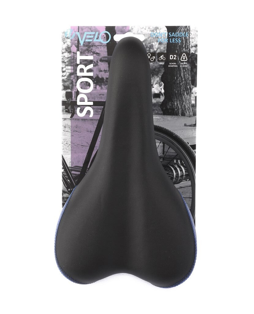 Volo Saddle Plush Sport Vl-3011 blo schwaarz