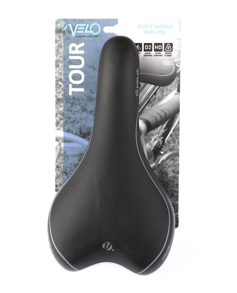 Velo Saddle Tour Vacuum med o-zone og gel, herrer