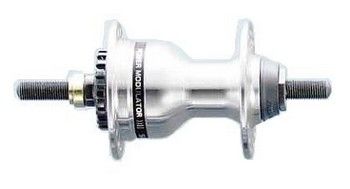 Shimano front hub | IM40 | roller brake | 36g | silver