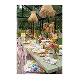 Ambiente napkin 33 vibrant spring white