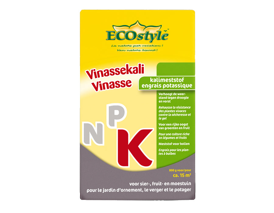 Ecostyle vinassekali - kalio trąšos - 800gr