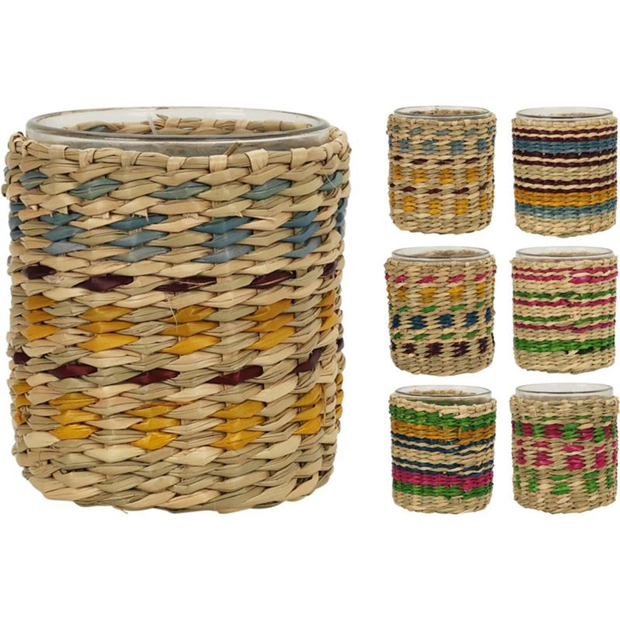 Cosydecor Téilichthalter mat Miergras h8cm