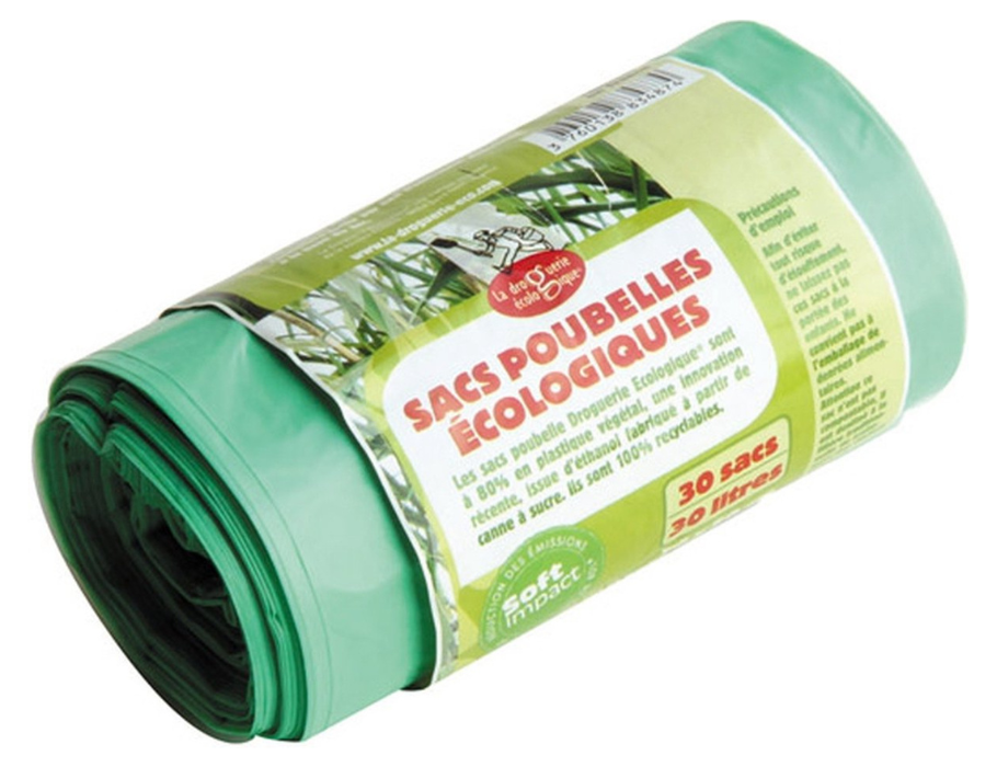 La droguerie écologique søppelsekker 30 liter - pedalbøtte - 30 stk