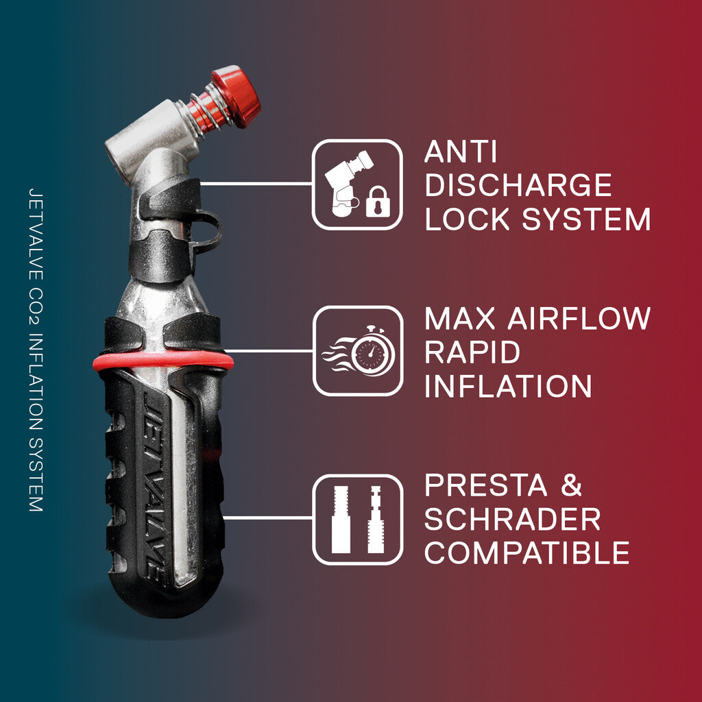 Bomba de CO2 de JetValve Weldtite