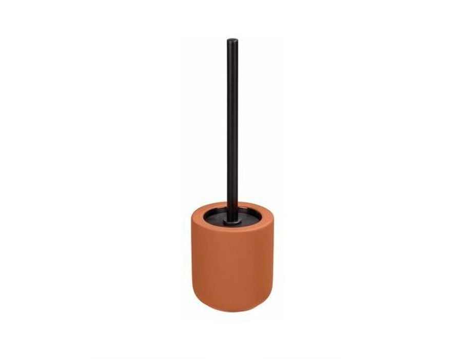 Wenko WC Pinsel mit Halter Terrakotta