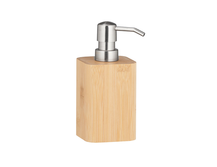 Wenko soap dispenser - bamboo - 220 ml