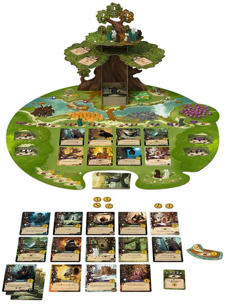 White Goblin Games Everdell Board Game (Dutch, 1 - 4 players, 40 minutes, ages 10+)