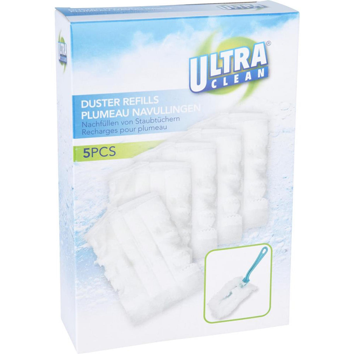 Ultra propper Feather Staubsauger Refill Set vu 5 Stécker