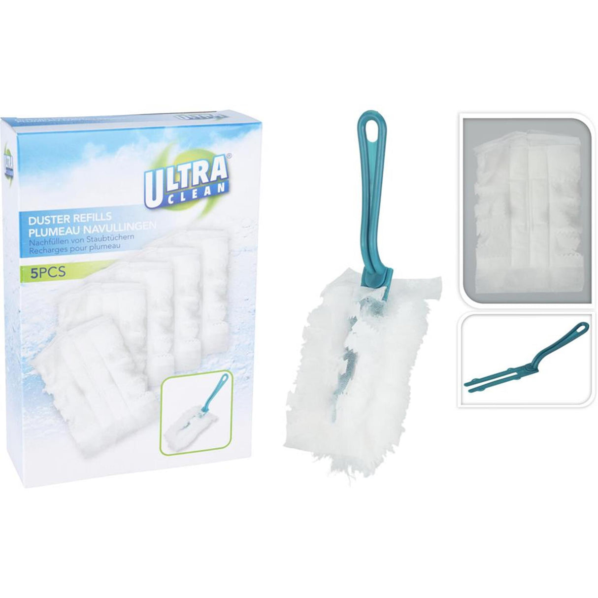 Ultra propper Feather Staubsauger Refill Set vu 5 Stécker