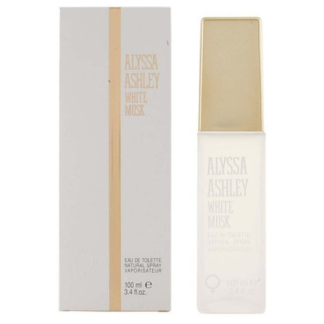 Alyssa ashley eau de toilette spray hvit musk 100ml unisex