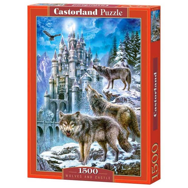 Castorland Puzzel - Schlass mat Wëllef - 1500 Stécker