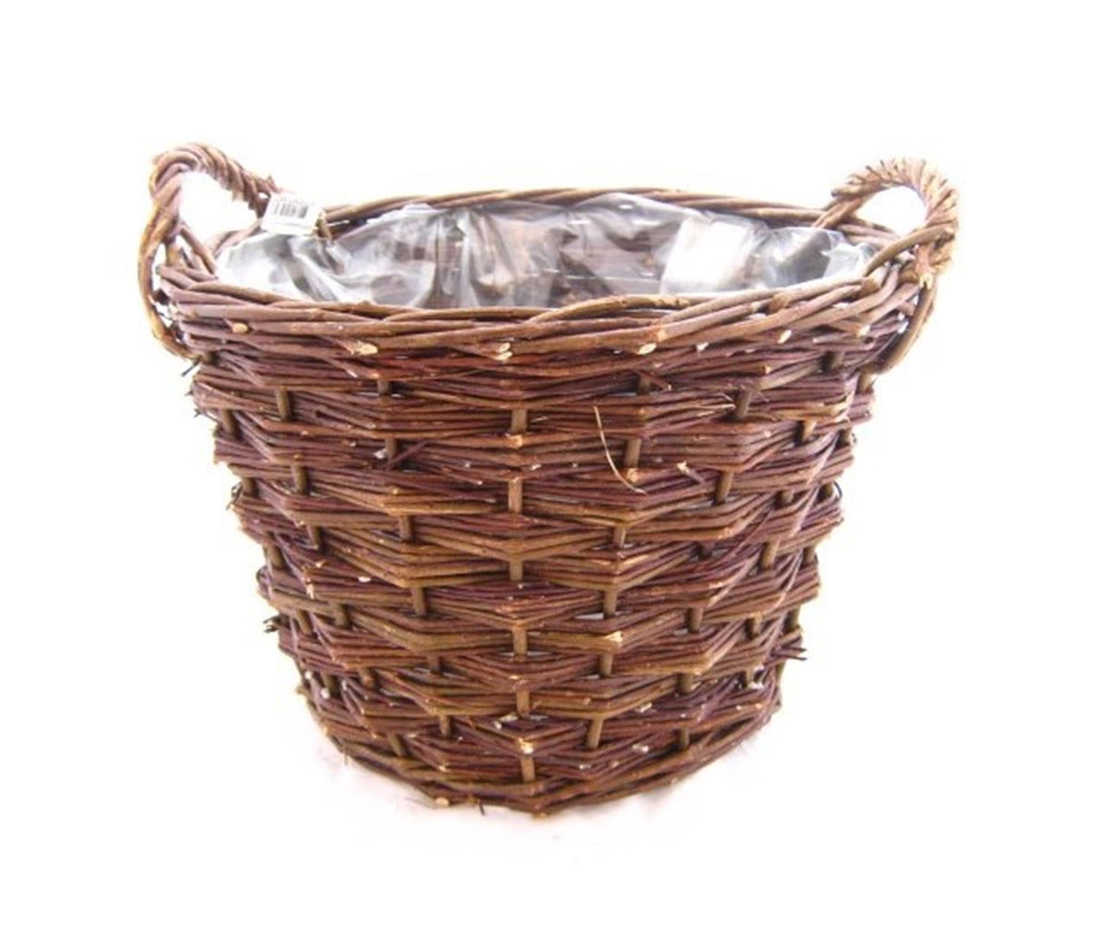 Baskin basket willow round 44x31 36cm
