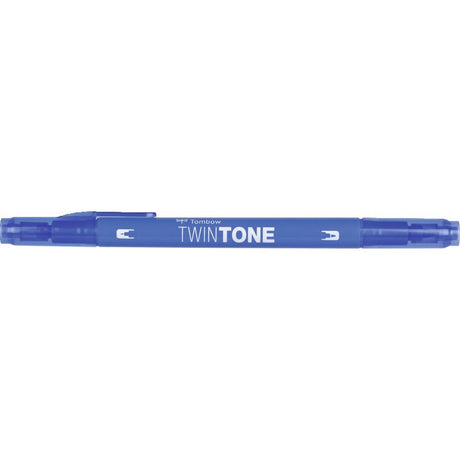 Tombow • twintone dvouhrotový štětec modrý