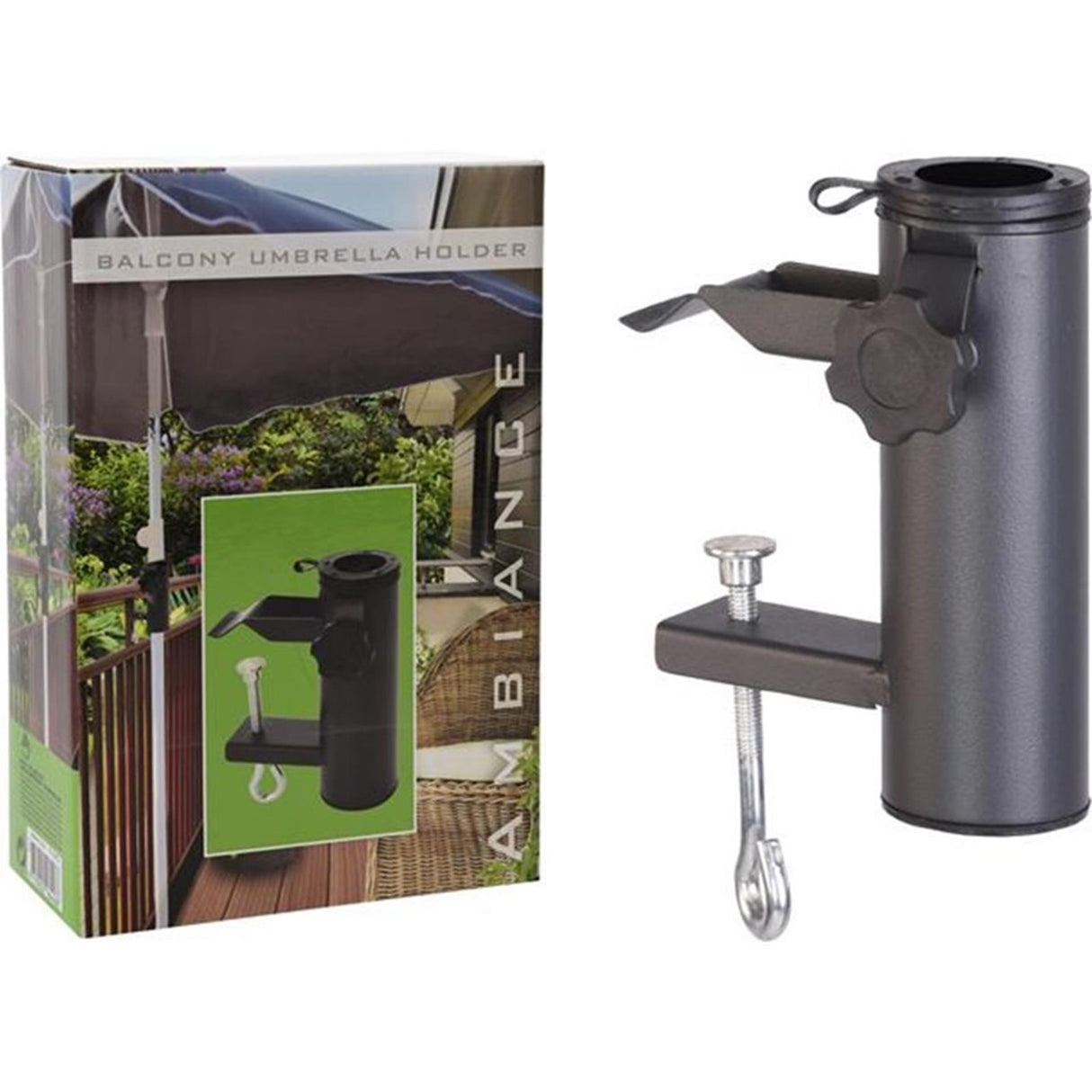 Držitel progardenu pro balkon