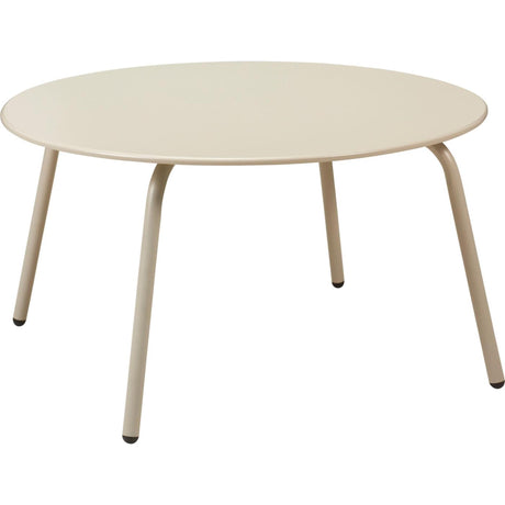 Home styling tafel beige ã¸70xh40 cm rond
