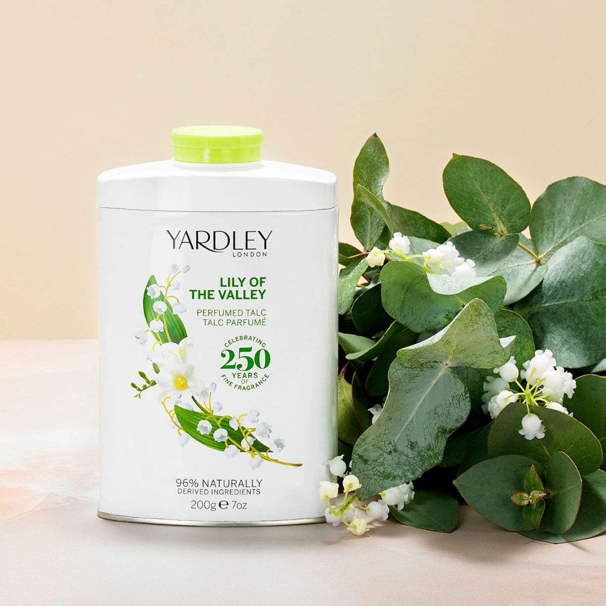 Yardley London Lily of the Valley Talcum Powder 200gr.