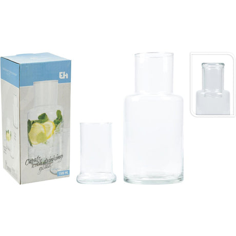Exzellent Hausgeschir Becher mat Drénkglas 1500ml