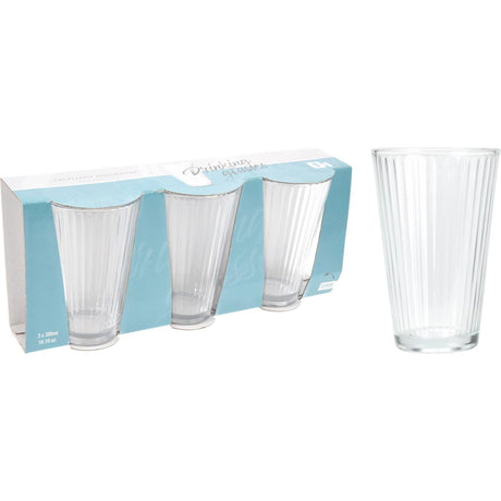 Excellent houseware drinkglazenset 3-delig 300ml