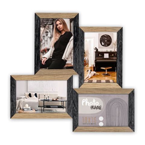 Frame photo ZEP DN485B Vercelli Black 4q 4x 10x15 cm