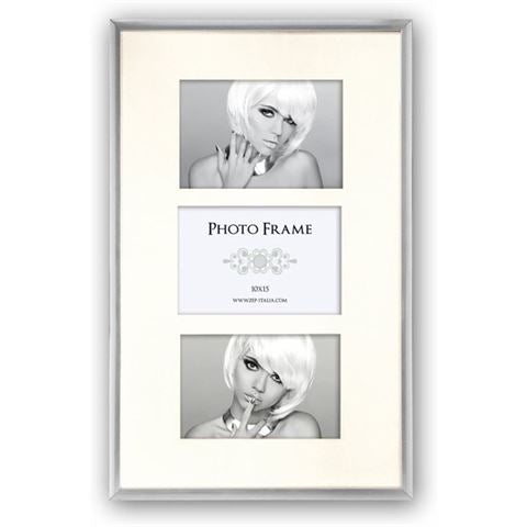 Frame photo Zep KL346 Silver pour 3 photos 10x15 cm