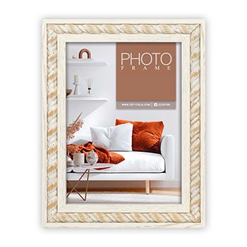 Frame di foto ZEP MK523W Lecce White 20x30 cm