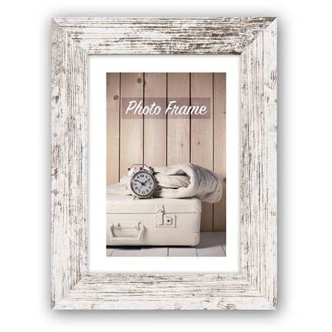 ZEP Photo frame V21206 Nelson 6 White Wash 20x20 cm