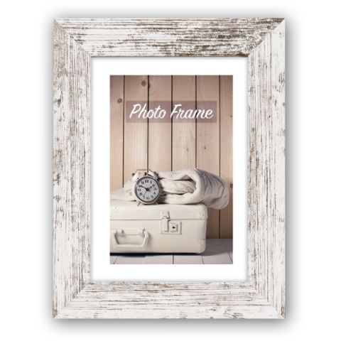 Zep Photo Frame V21466 Nelson 6 White Wash 10x15 cm