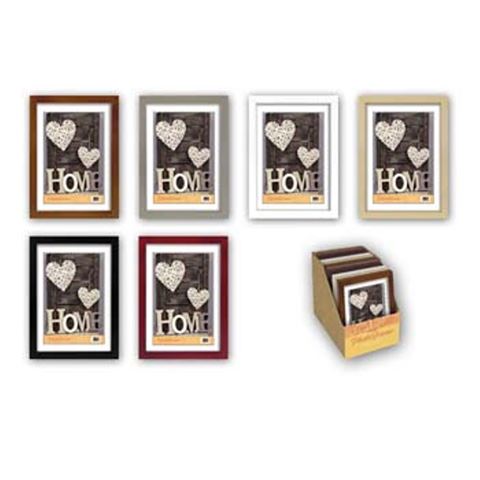 Zep M6561 Wood Frame 10x15 cm Assorti 12 stuks