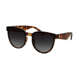 Spectrum sunglasses statement tortoise smoke gray women