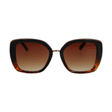 Spectrum sunglasses butterfly gradient tortoise brown ladies