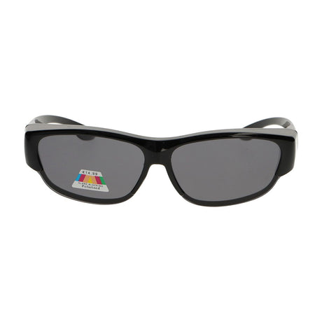 Spectrum polarisierte Überzieh-Sonnenbrille in Schwarz
